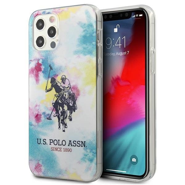 US Polo USHCP12LPCUSML iPhone12 Pro Max 6,7&quot; multicolor Tie & Dye Collection