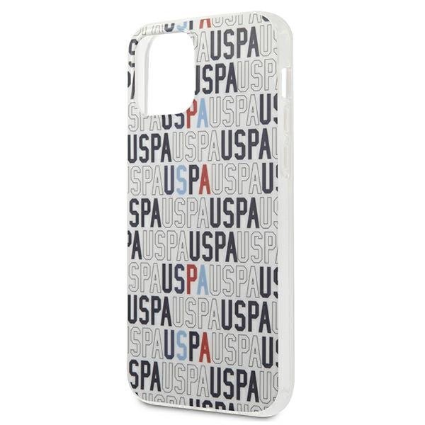 US Polo USHCP12SPCUSPA6 iPhone12 mini 5,4&quot; biały/white Logo Mania Collection