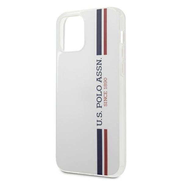 US Polo USHCP12MPCUSSWH iPhone12/12 Pro 6,1&quot; biały/white Tricolor Collection