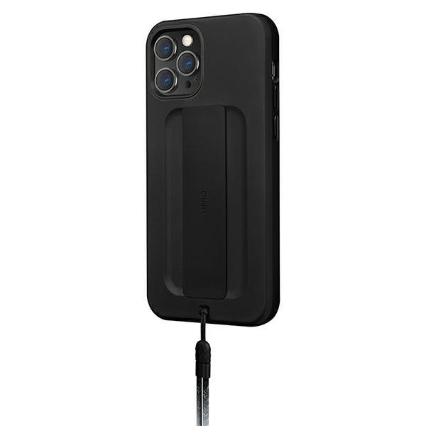 UNIQ etui Heldro iPhone 12 Pro Max 6,7&quot;czarny/midnight black Antimicrobial