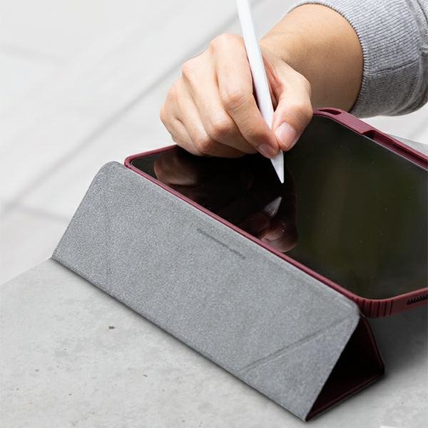 UNIQ etui Moven iPad Pro 11&quot; (2021/2020) iPad Air 10.9&quot; (2022/2020) Antimicrobial szary/charcoal grey