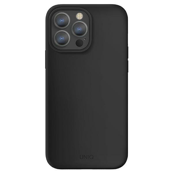 UNIQ etui Lino iPhone 13 Pro Max 6,7&quot; czarny/ink black