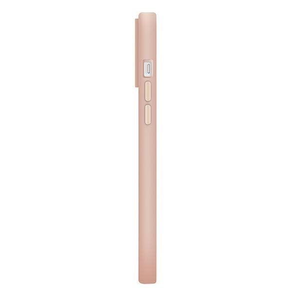 UNIQ etui Lino Hue iPhone 13 Pro Max6,7&quot; różowy/blush pink MagSafe