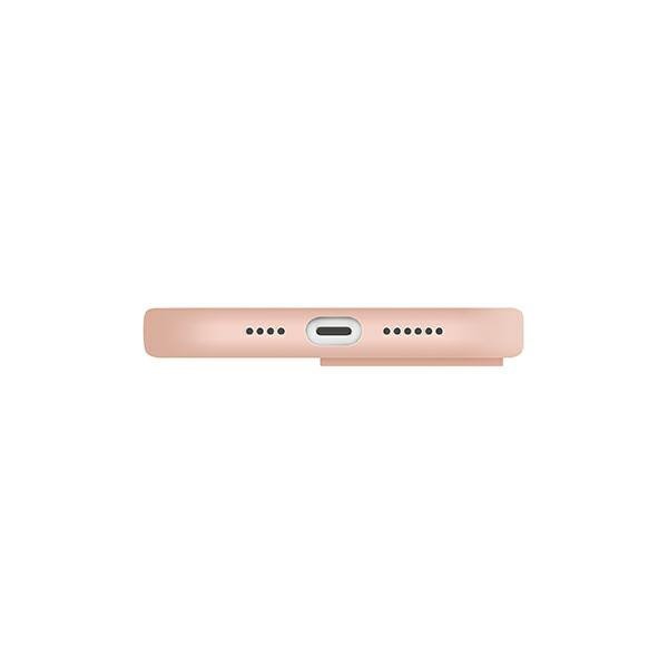 UNIQ etui Lino Hue iPhone 13 Pro Max6,7&quot; różowy/blush pink MagSafe