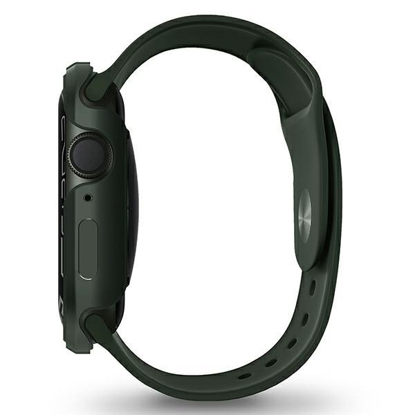 UNIQ etui Valencia Apple Watch Series4/5/6/7/8/9/SE/SE2 45/44mm. zielony/green