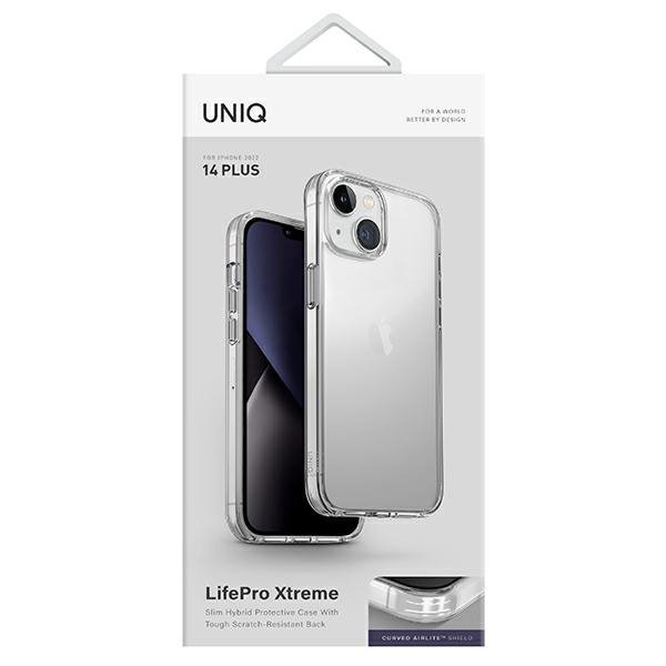 UNIQ etui LifePro Xtreme iPhone 14 Plus/ 15 Plus 6.7&quot; przeźroczysty/crystal clear