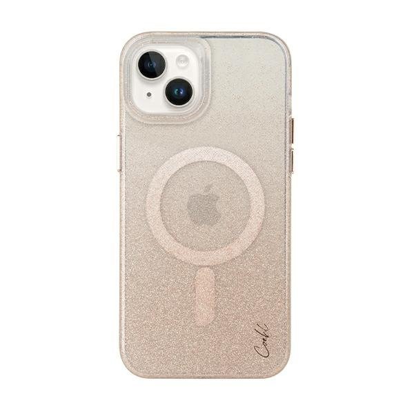 UNIQ etui Coehl Lumino iPhone 14 Plus/ 15 Plus 6.7&quot; złoty/champagne gold