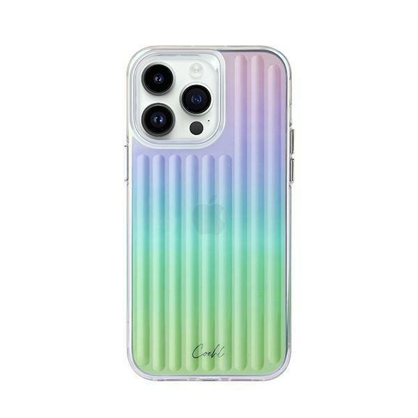 UNIQ etui Coehl Linear iPhone 14 Pro Max 6,7&quot; opalowy/iridescent