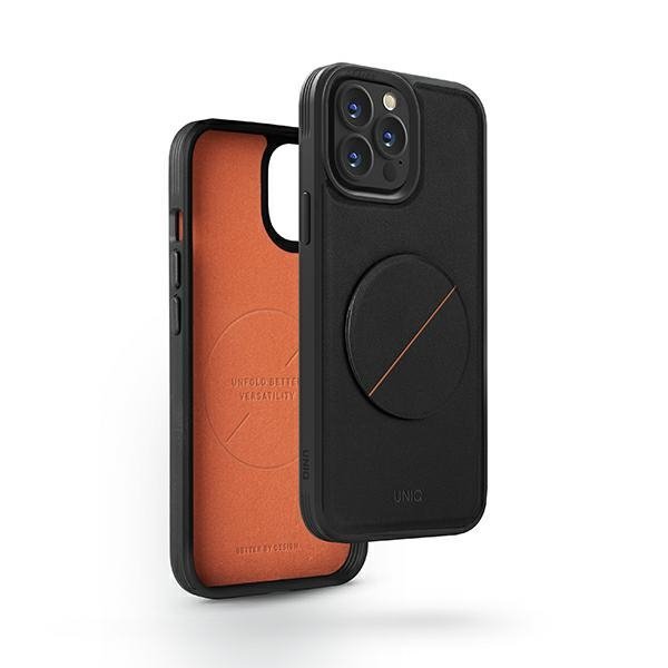 Uniq etui Novo iPhone 14 Pro Max 6,7&quot;czarny/midnight black