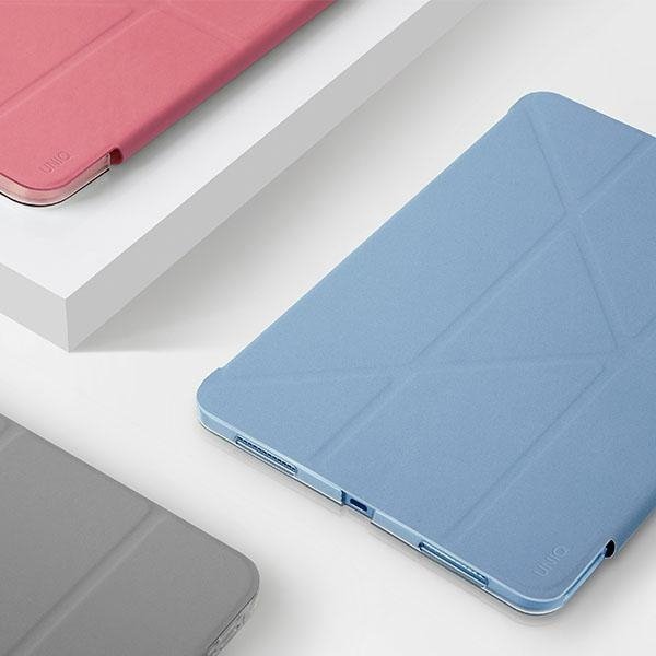 UNIQ etui Camden iPad 10.9&quot; 10 gen.      (2022) / iPad 11&quot; A16 (2025) szary/grey fossil Antimicrobial
