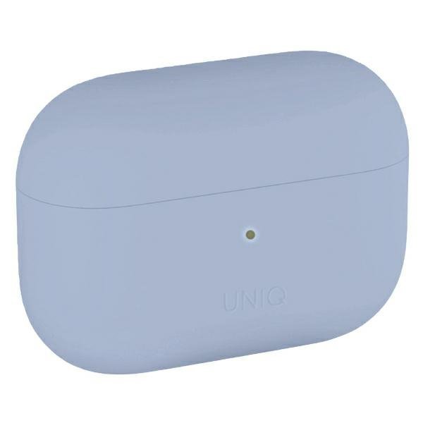 UNIQ etui Lino AirPods ProSilicone błękitny/arctic blue
