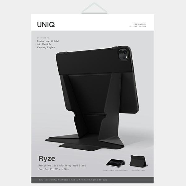 UNIQ etui Ryze iPad Pro 11&quot; (2020-2022)  / Air 10.9&quot; (2020-2022) czarny/black