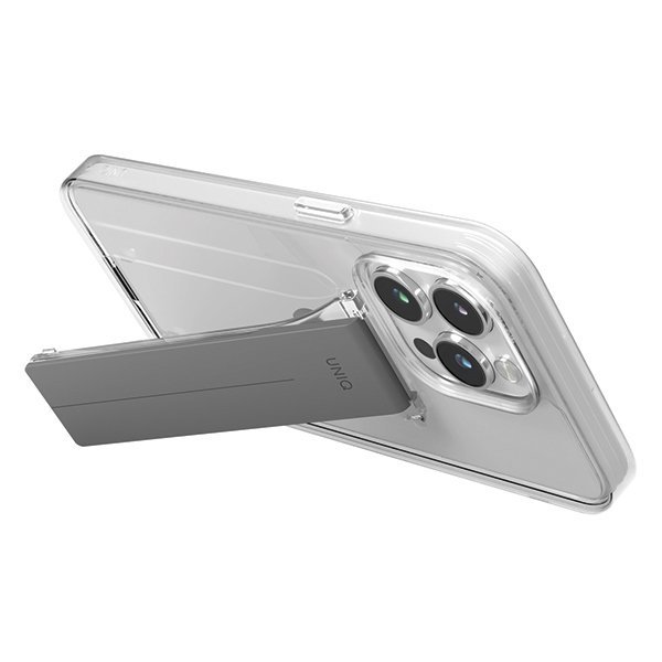 UNIQ etui Heldro Mount with Stand iPhone15 Pro 6.1&quot; przeźroczysty/lucent clear