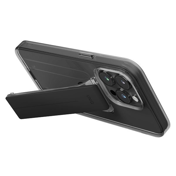 UNIQ etui Heldro Mount with Stand iPhone15 Pro 6.1&quot; dymny/vapour smoke