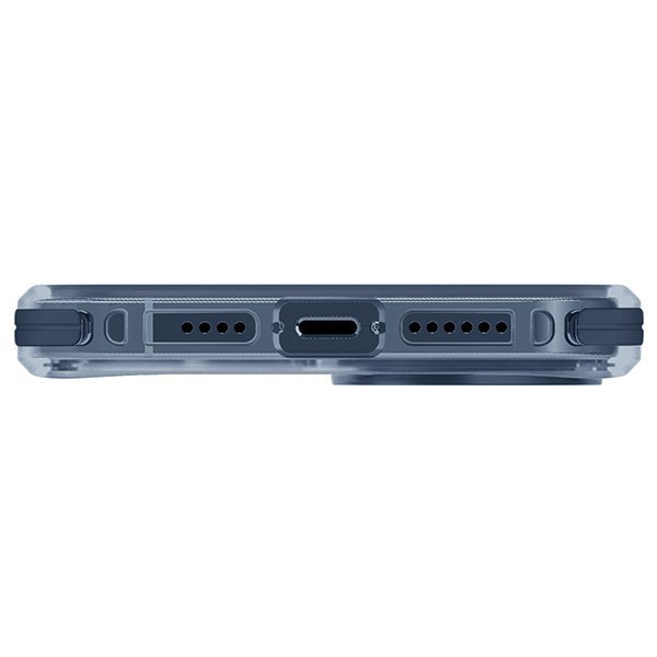 UNIQ etui Combat iPhone 15 Pro Max 6.7&quot;Magclick Charging ciemnoniebieski/smoke blue
