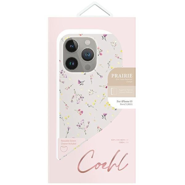 UNIQ etui Coehl Prairie iPhone 15 ProMax 6.7&quot;  beżowy/blush beige