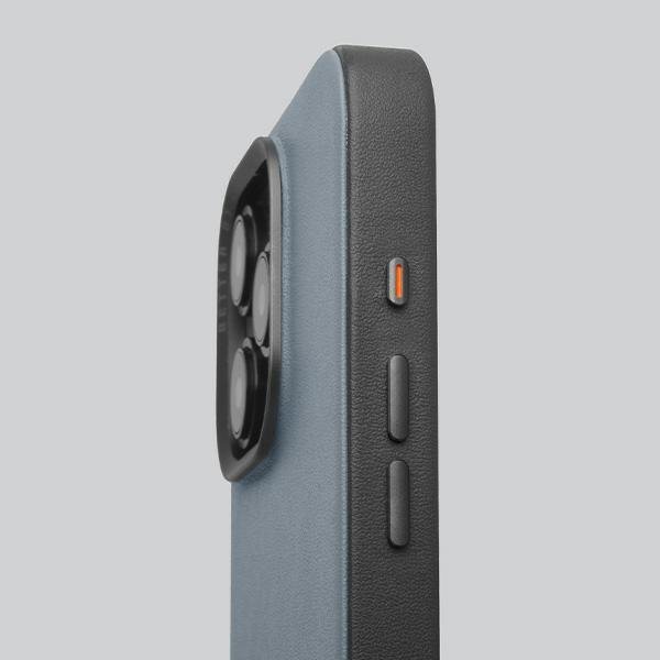 UNIQ etui Lyden DS iPhone 15 Pro 6.1&quot;Magclick Charging szaro-czarny/charcoal grey-black