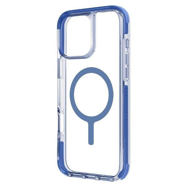 UNIQ etui Combat iPhone 16 Plus 6.7&quot; Magclick Charging niebieski/pearl blue