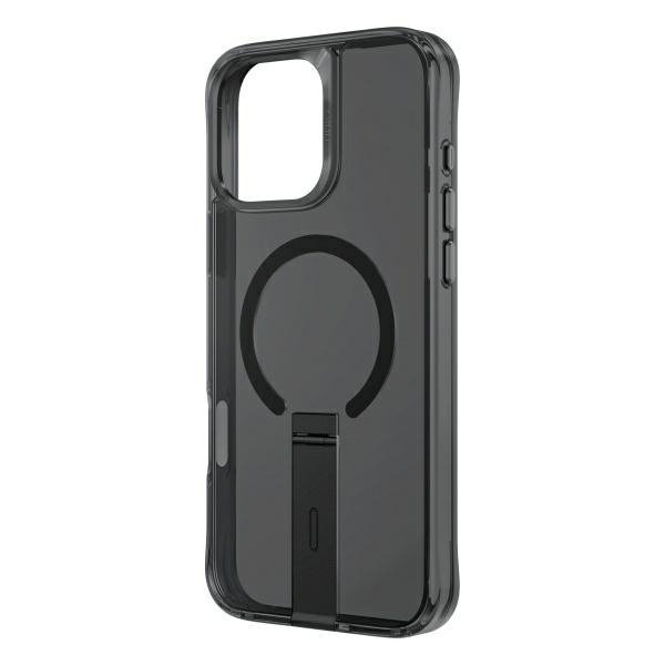 UNIQ etui Eleva with Vertica Stand iPhone 16 Pro 6.3&quot; czarny/carbon black