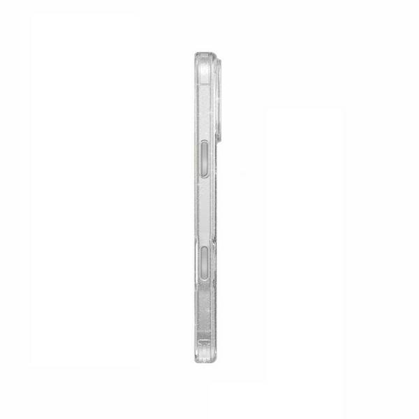 UNIQ etui Coehl Lumino iPhone 16 Pro 6.3&quot; Magnetic Charging srebrny/sparkling silver