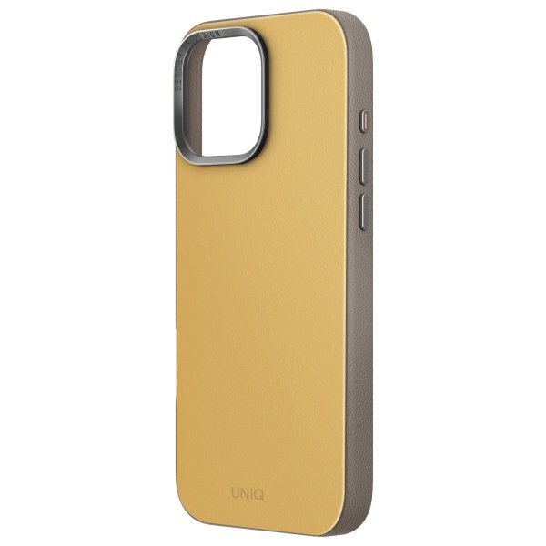 UNIQ etui Lyden DS iPhone 16 Pro Max 6.9&quot; Magclick Charging żółto-szary/yellow-grey