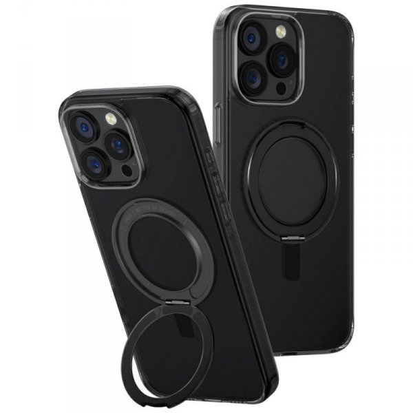 Etui UNIQ Swivix do iPhone 16 Pro Max    360 Rotating Kickstand czarny