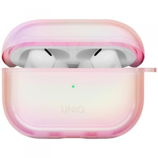 Etui UNIQ Iridescia do AirPods Pro 2     Hang Case pink prism