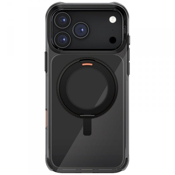 Etui UNIQ Swivix do iPhone 17 Pro Max – Obrotowa Podstawka 360 – MagSafe – Czarne