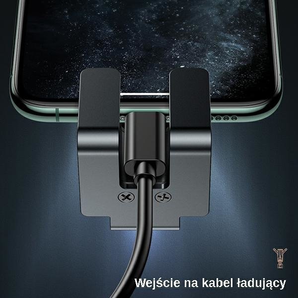 USAMS Uchwyt do kratki went. Gravityczarny/black ZJ058ZJ01 (US-ZJ058)