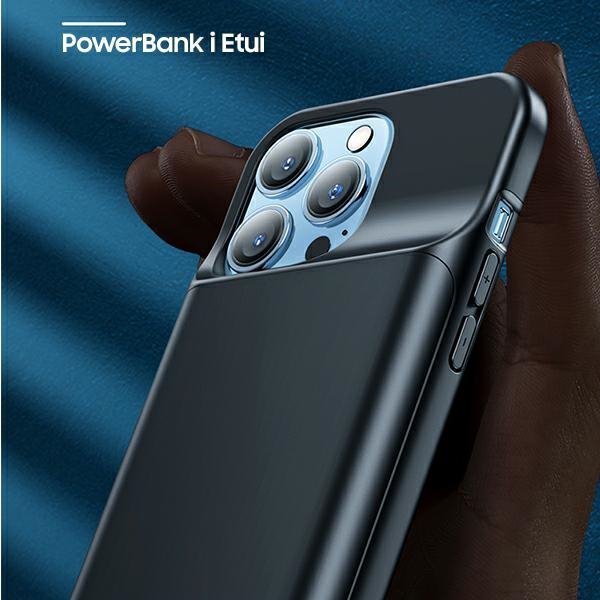 USAMS Power Case iPhone 13 6,1&quot; 3500mAh czarny/black 3K5CD17401 (US-CD174) powerbank