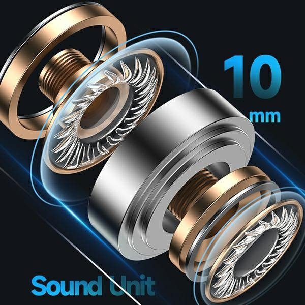 USAMS Słuchawki Bluetooth 5.1 TWS BHseries bezprzewodowe czerwony/red BHUBH03