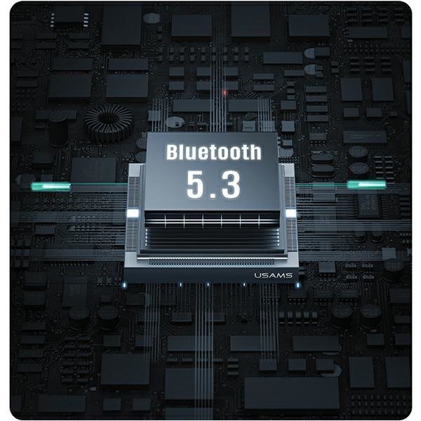 USAMS Słuchawki Bluetooth 5.3 TWS X-don series ENC bezprzewodowe czarny/black BHUENCXD01 (US-XD19)