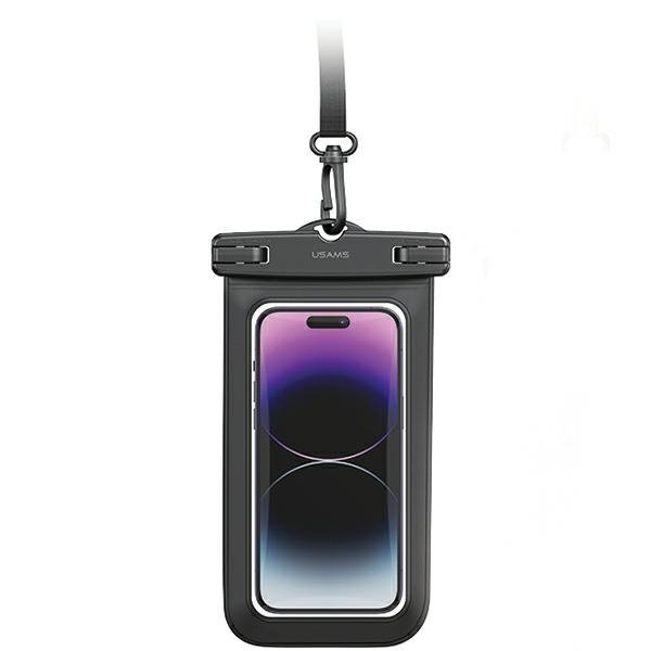 USAMS Etui wodoodporne 6.7&quot; IP68czarny/black FSD1201 (US-YD012)