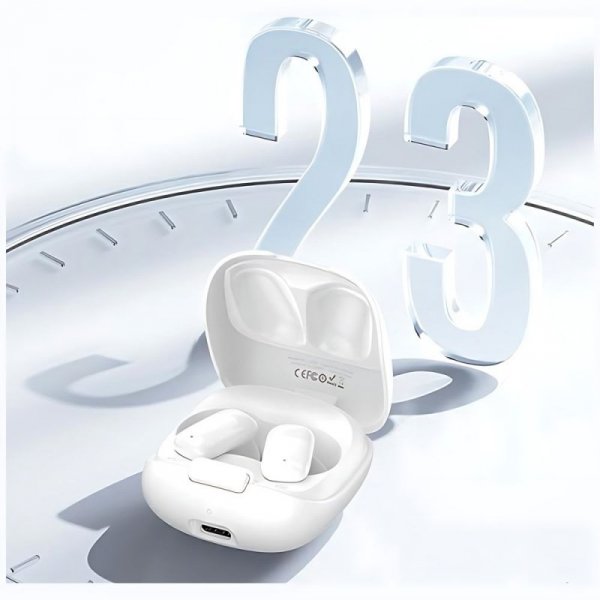 USAMS Słuchawki Bluetooth 5.3 TWSID Series bezprzewodowe niebieski/blue BHUID03 (ID25)