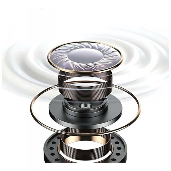 USAMS Słuchawki Bluetooth 5.3 TWSTD Series bezprzewodowe różowy/pink BHUTD03 (TD22)