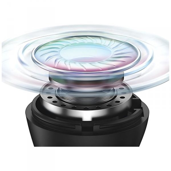 USAMS Słuchawki Bluetooth 5.3 TWSRhymbo Series bezprzewodowe fioletowy/purple BHUYO04 (US-YO17)