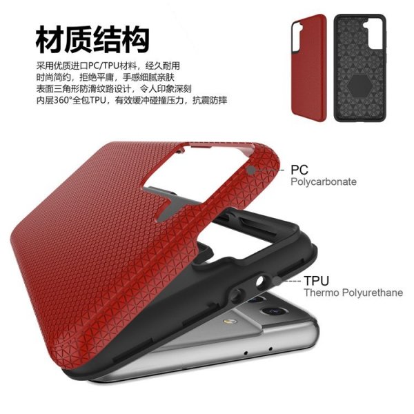 X-GUARD DUAL LAYER RUGGED CASE Pancerne etui Samsung Galaxy S21 (czarny)