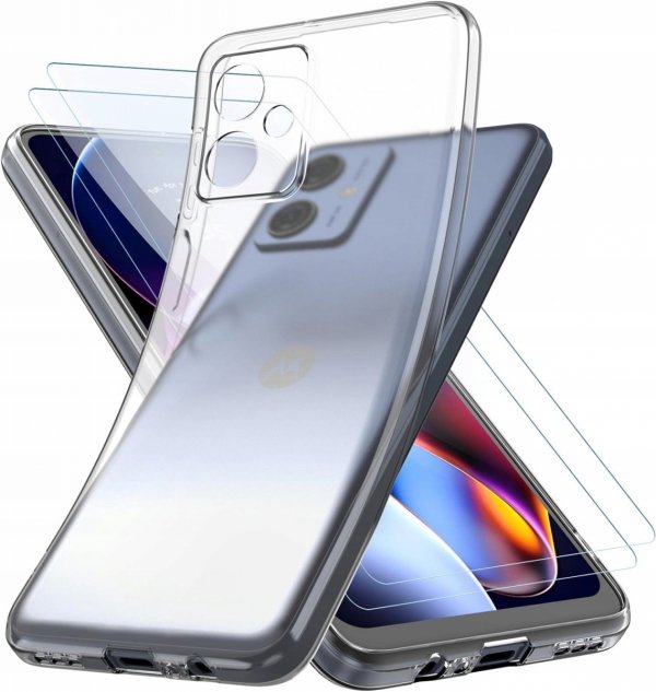 Futerał CLEAR CASE do MOTOROLA G54 transparentny