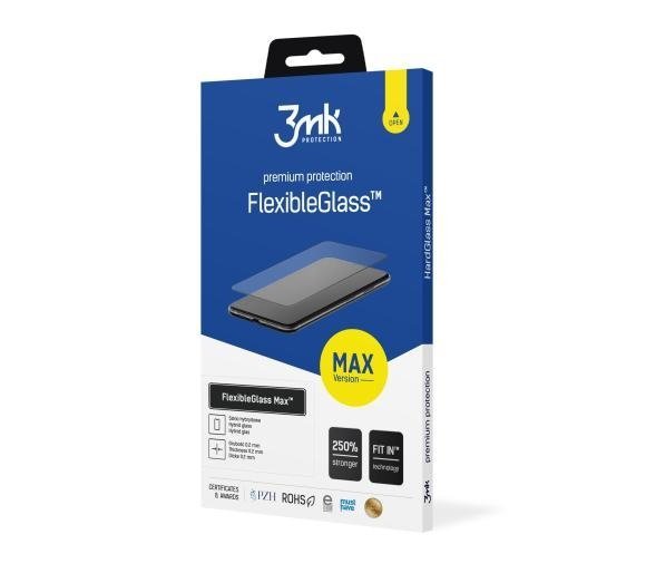 3MK FlexibleGlass Max Sam A115 A11czarny/black, Szkło Hybrydowe z wzmocnionymi krawędziami