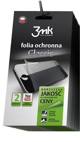 3MK CLASSIC FOLIA HTC ONE M8 - 2szt