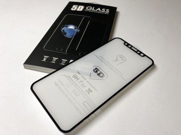 HardGlass MAX 5D - Szkło Hartowane na cały ekran do Apple iPhone XR