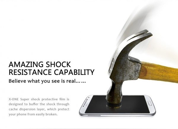 X-ONE SHOCK ABSORPTION - folia ochronna odporna na uderzenia do Samsung Galaxy A5 A500