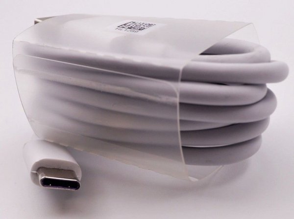 ORYGINALNY  Kabel Huawei HL-1289 HL1289 AP71 USB-C 3.1 5A SUPER CHARGE 1m. biały