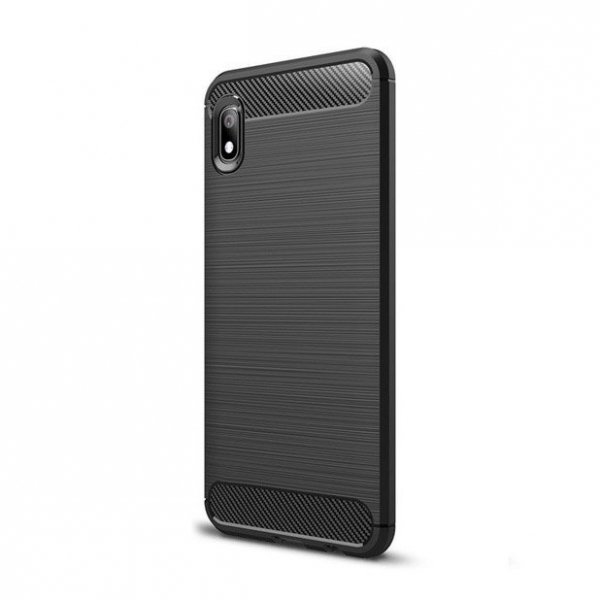 Carbon Case elastyczne etui pokrowiec Xiaomi Redmi 7A czarny