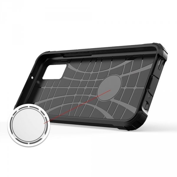MOCNE PANCERNE ETUI CASE SAMSUNG GALAXY A02s (czarny)