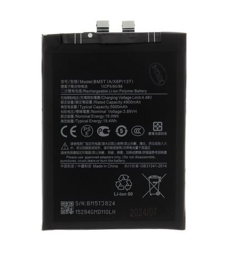 Nowa bateria BM5T do Xiaomi 13T, 14T, M6 Pro, POCO X6 Pro, Redmi Note 13 Pro 4G- OEM 5000 mAh Li-Pol