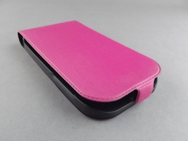 SLIM LINE - SATYNOWE ETUI FLIP CASE DO HTC DESIRE SV