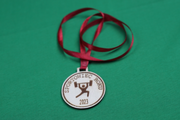 Mistrzowskie odznaczenie - personalizowany medal