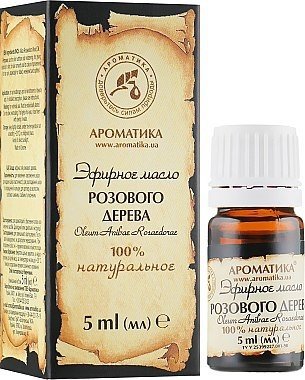 Olejek z Drzewa Różanego, 100% Naturalny, Aromatika, 5ml