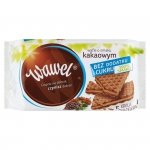 Wawel Wafle o smaku kakaowym bez dodatku cukru 110 g